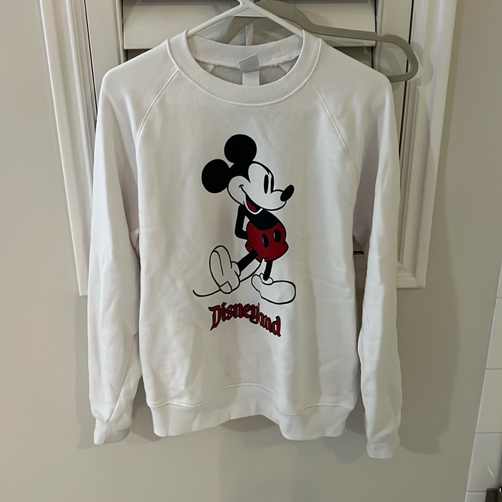 Disneyland’s Mickey sweatshirt